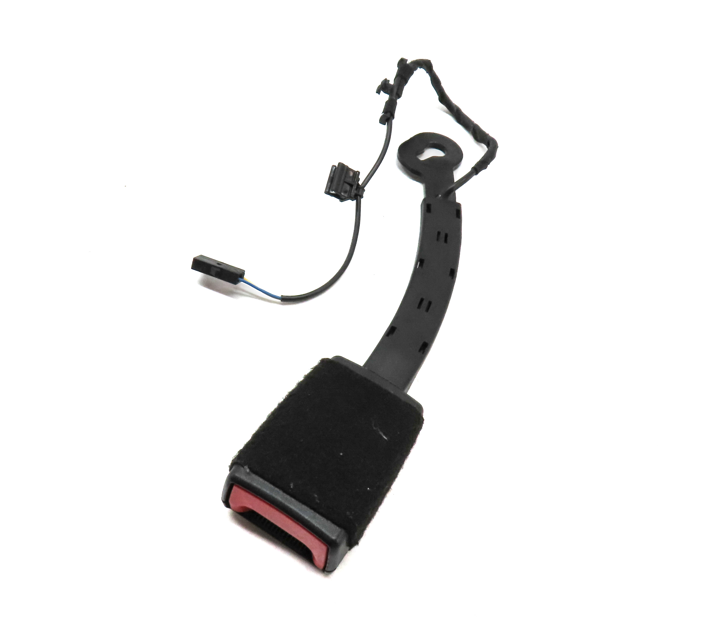 16-18 AUDI A3 E-TRON (8VF) FRONT RIGHT PASSENGER SEATBELT BUCKLE RECEIVER — exact item pictured